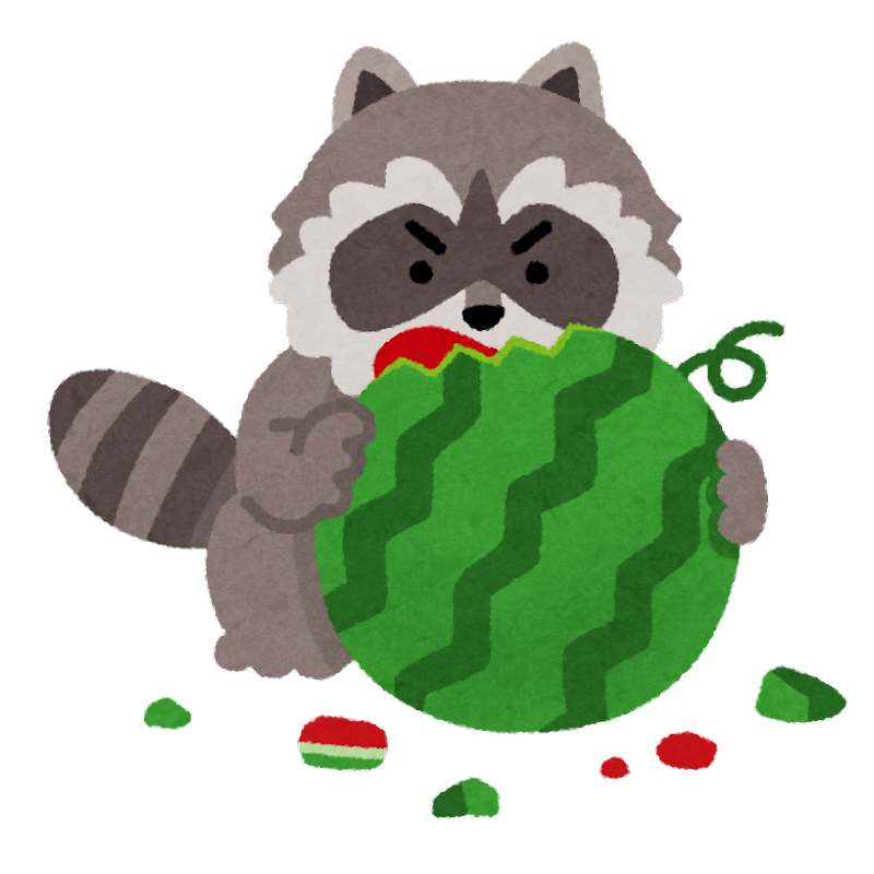アライグマによる獣害被害